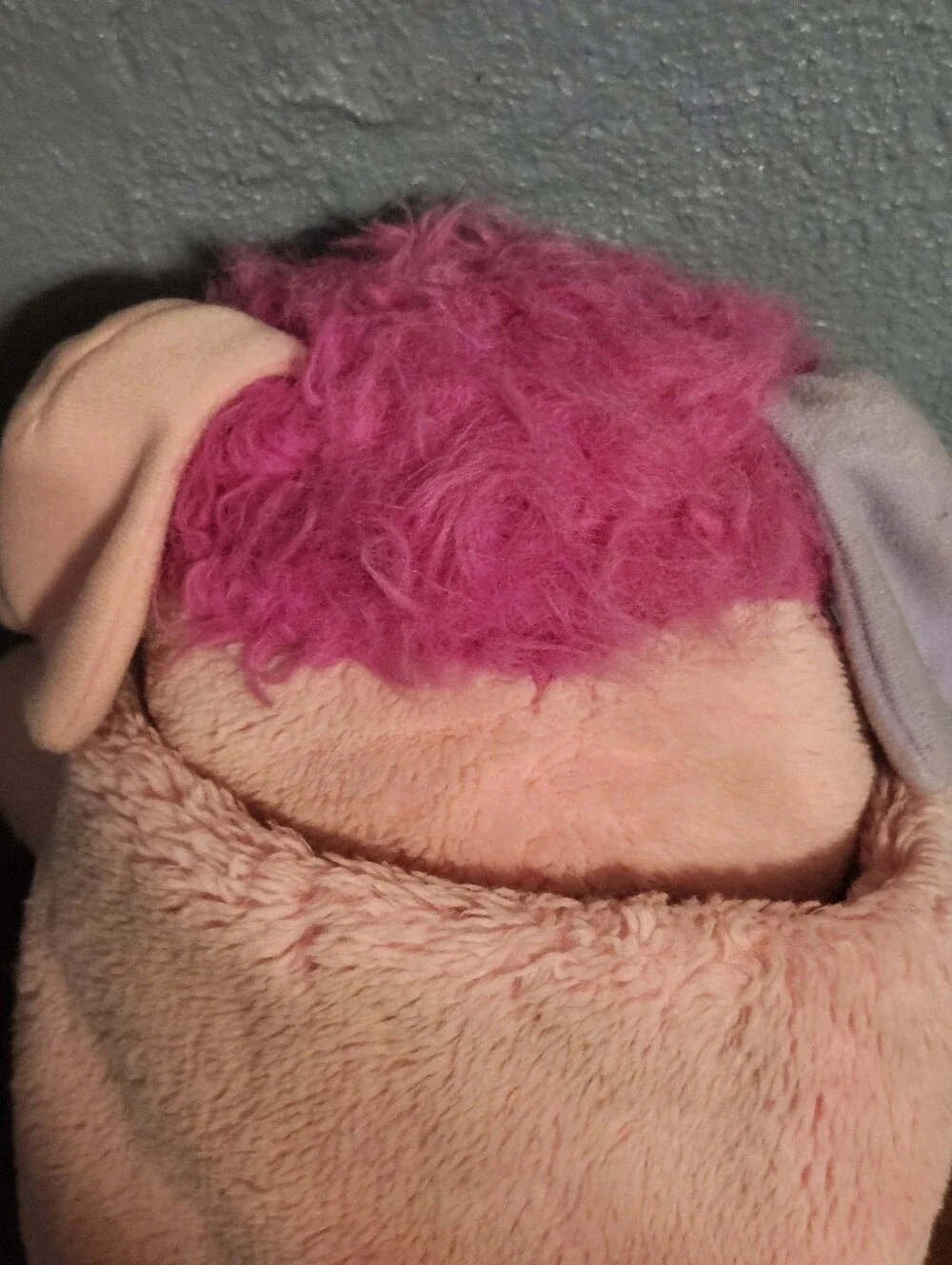 Vintage Mattel Party Popples 80's Plush Pink